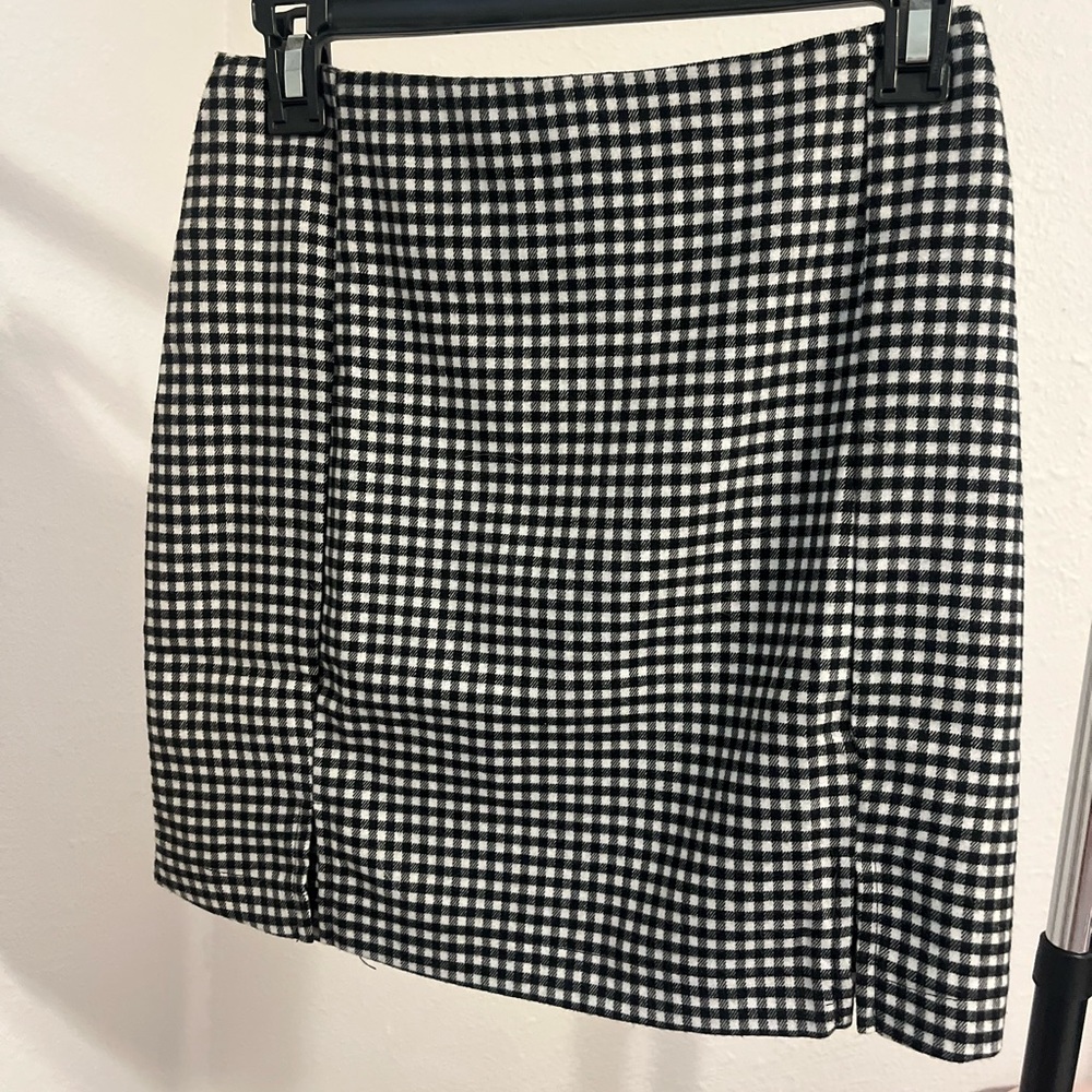 Black & White Checkered skirt